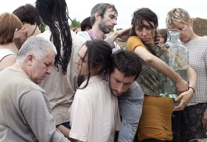"Les Eux" by Jacynthe Carrier, video, still, 2013