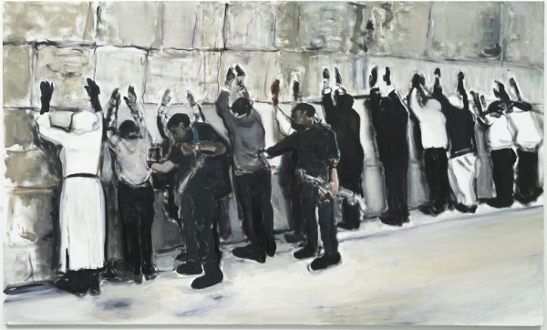 "Wall Wailing" by Marlene Dumas