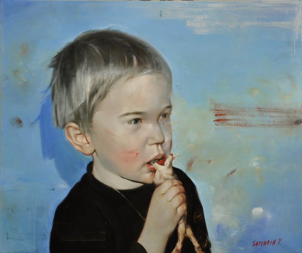 "Children Eating Their Parents" by Viktor Sofankina