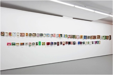 Laura Kikauka What Box ? exhibition view, 2014