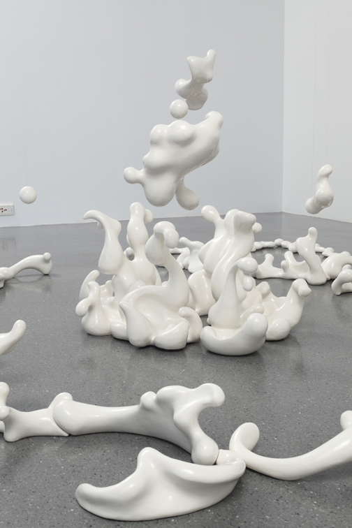 Tsehai Johnson, "Exploding Carpet" (Detail)