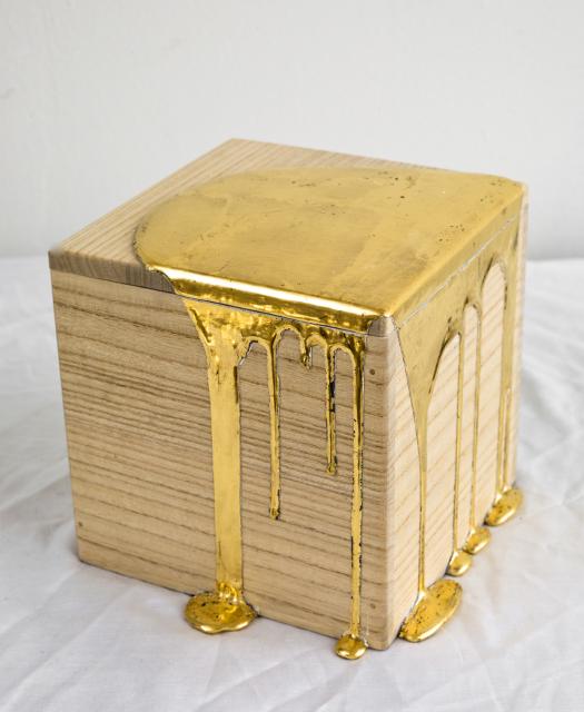 Nancy Lorenz, " Gold Pour Box"