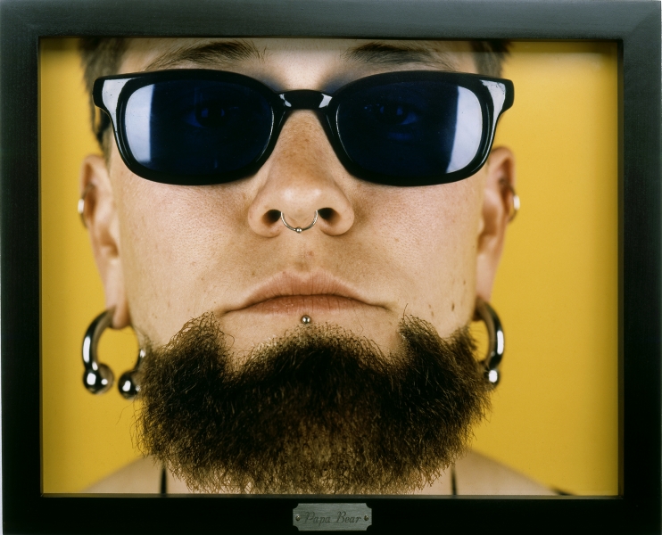 Catherine Opie "Papa Bear" 1991 ©Catherine Opie, Courtesy of Regen Projects, Los Angeles and Lehmann Maupin, New York and Hong Kong