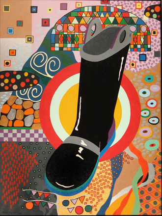Aidan Urquhart, "Klimt Boot #4"