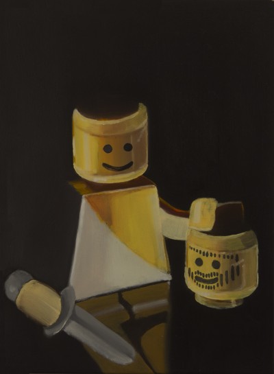 David Jacobs, "David With The Head of Goliath"